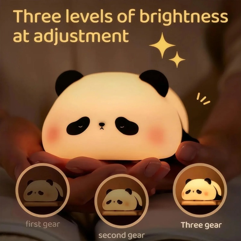 Floating Nightstand With Led Light - ไฟกลางคืน LED น่ารัก แบบสัมผัส ลายการ์ตูน สำหรับเด็ก