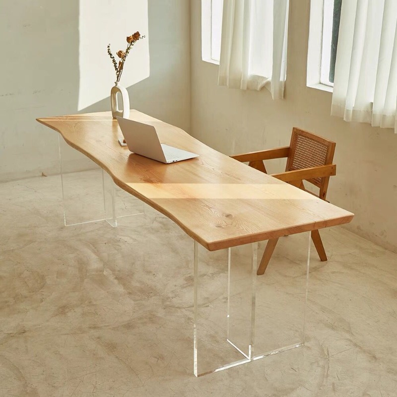 โต๊ะลอยอะคริลิคไม้เนื้อแข็งสไต - Bedroom Furniture บทวิจารณ์และราคา