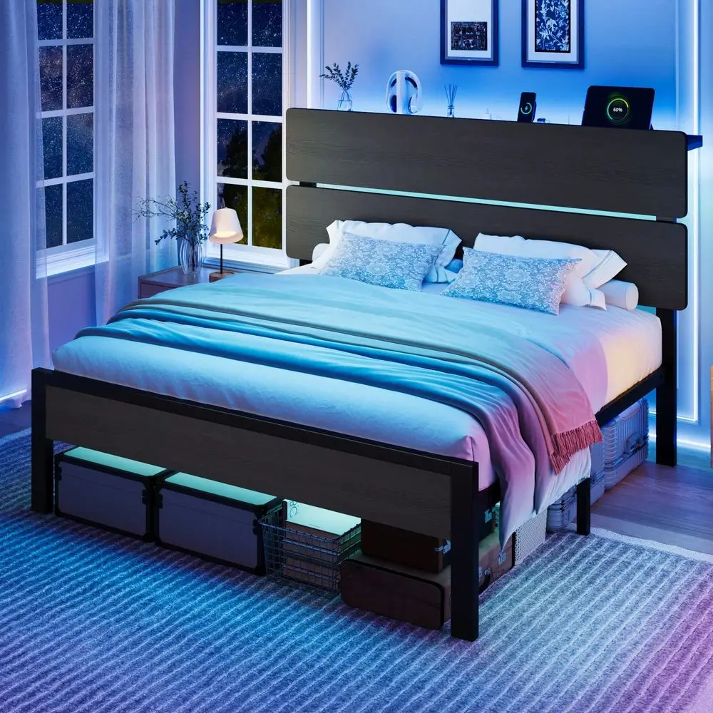 โครงเตียงขนาดทวิน ฟูล ควีน คิง - Canopy Bed Frame Metal Queen บทวิจารณ์และราคา