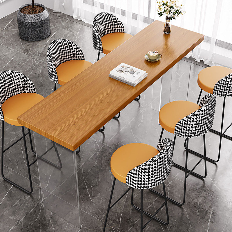 โต๊ะบาร์ไม้เนื้อแข็งอะคริลิกสไ - Tables บทวิจารณ์และราคา