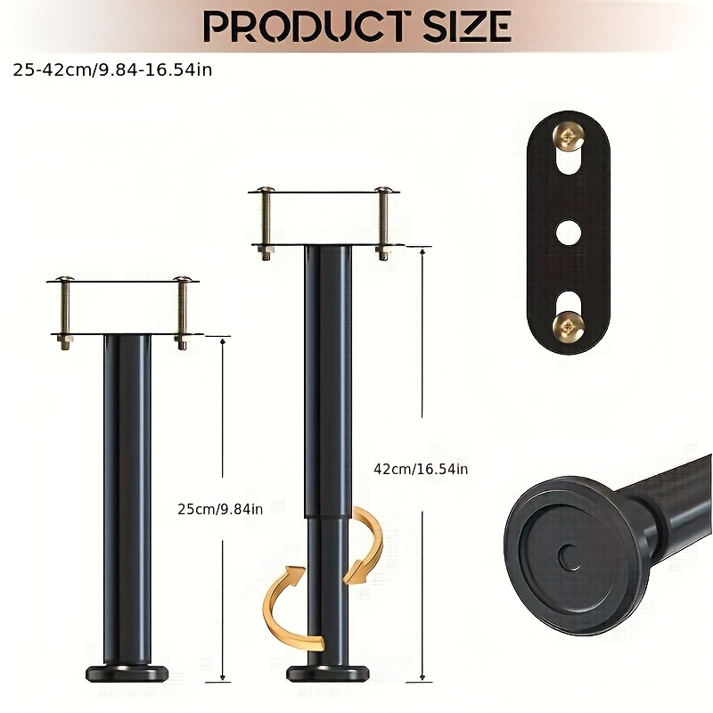 ปรับความสูงได้: ขารองรับโครงเต - Canopy Bed Frame Metal Queen บทวิจารณ์และราคา
