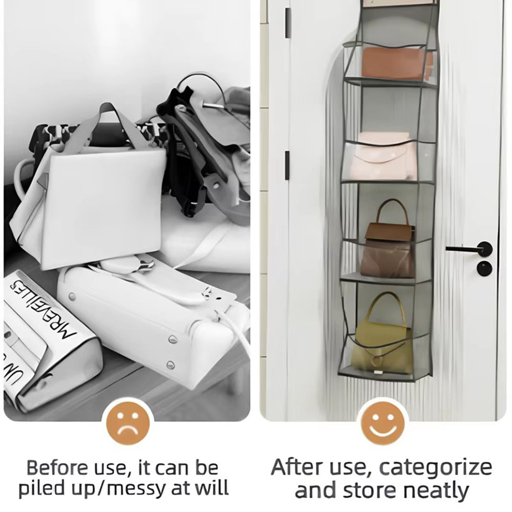 ถุงเก็บของแขวนหลังประตู 4/6 ชั - Bedroom Furniture บทวิจารณ์และราคา