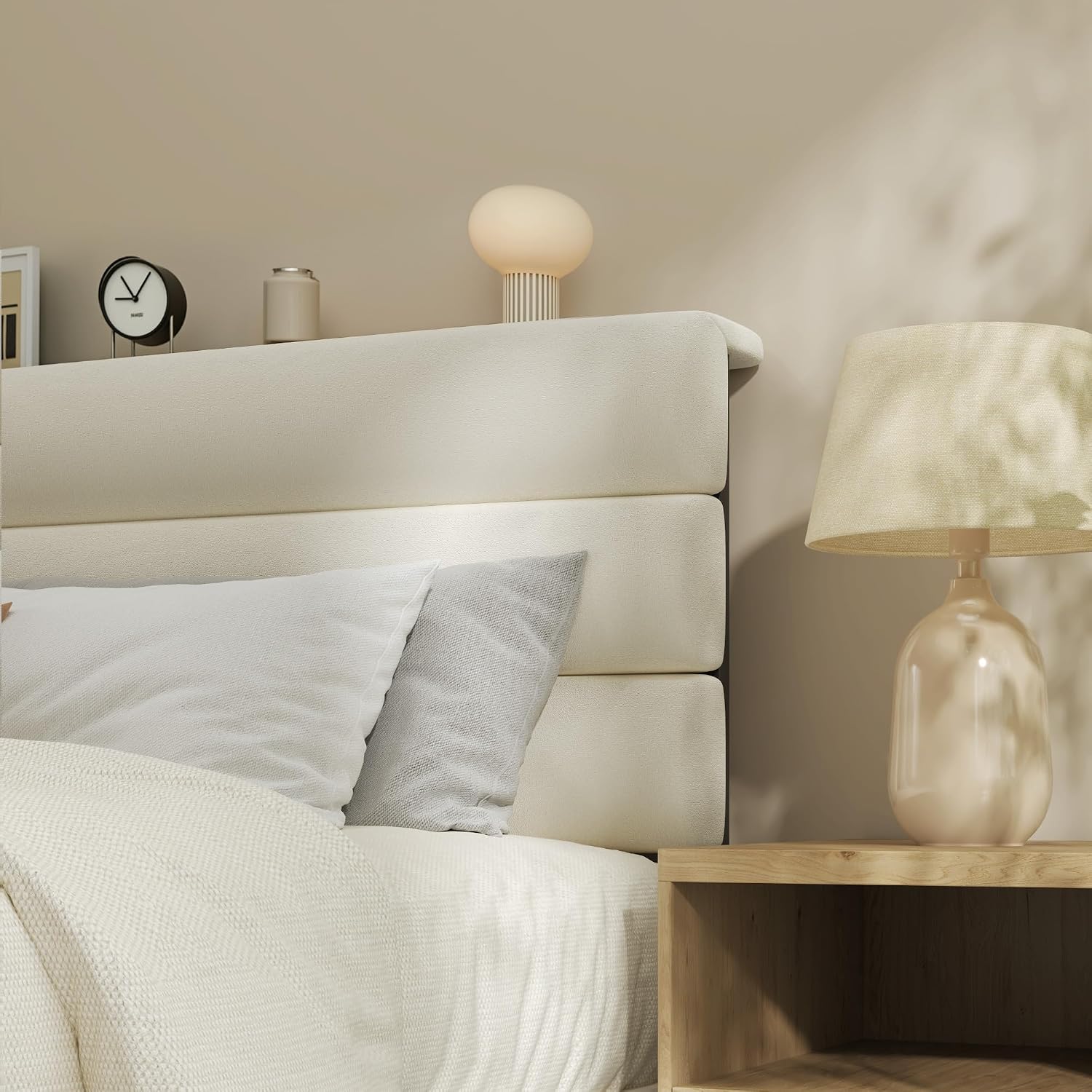 โครงเตียงควีนไซส์พร้อมหัวเตียง - Canopy Bed Frame Metal Queen บทวิจารณ์และราคา